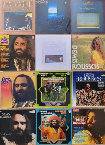 Vangelis & Related, Unique Collection 12 LPS & 2 Singles, Nieuw in verpakking