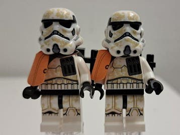 Lego Minifiguur - Sw0992 - Star Wars - 2x Sandtrooper Squad, Nieuw