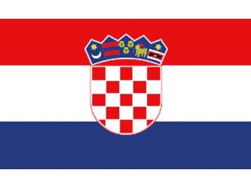 Vlag Kroatie, Ophalen of Verzenden, Nieuw, Zeilboot of Motorboot
