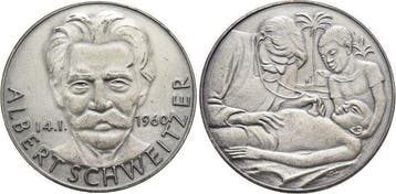 Ar-medaille 1960 medaille von Albert Holl 1890 bis 1970, Verzenden