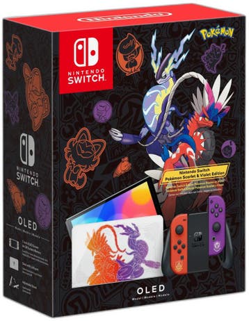Nintendo Switch OLED Console - Pokémon Scarlet & Violet Edit, Spelcomputers en Games, Spelcomputers | Nintendo Switch, Verzenden