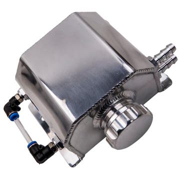 1000ml Aluminium Radiateur Coolant Overflow Recovery Tank..., Verzenden, Nieuw, Universele onderdelen