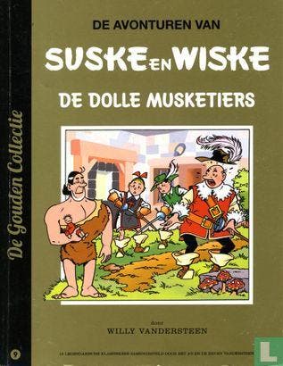 Suske en Wiske - De dolle musketiers - De gouden collectie, Boeken, Stripboeken, Verzenden, Nieuw