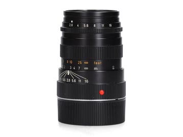Leica 90mm f/2.8 Tele-Elmarit-M (11800) - 1 jaar garantie, Audio, Tv en Foto, Fotografie | Lenzen en Objectieven, Ophalen of Verzenden