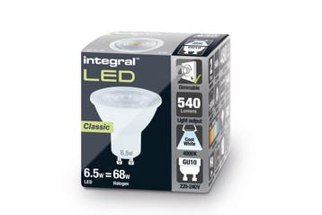 Integral LED GU10 4.9W 460lm 4000K Koel Wit 55º Dimbaar Ø5, Ophalen of Verzenden, Nieuw