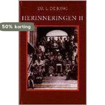 HERINNERINGEN II - L. de Jong 9789012082587, Verzenden, Gelezen, L. de Jong