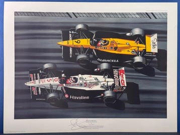 Indy Car - Nigel Mansell - 1993 - Print, Nieuw