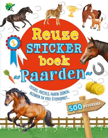 Reuzestickerboek Paarden (Goed), Boeken, Kinderboeken | Jeugd | onder 10 jaar, Verzenden, Nieuw, Claire Sipi
