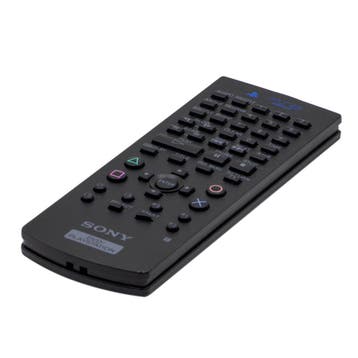 Sony Playstation 2 DVD Remote / Afstandsbediening (Zonder on, Verzenden, Zo goed als nieuw
