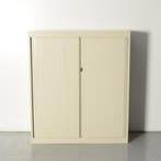 Drentea roldeurkast, creme, 138 x 120 cm, incl. 3 legborden, Ophalen of Verzenden, Nieuw