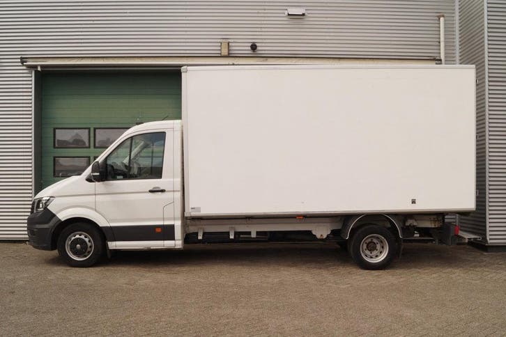 Volkswagen Crafter 35 2.0 TDI 122pk Bakwagen -AIRCO-3persoon, Auto's, Bestelauto's, Dealer onderhouden, Lease, Handgeschakeld
