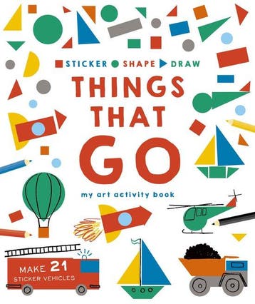 Sticker Shape Draw- Sticker, Shape, Draw: Things that Go, Verzenden, Gelezen, Hannah Dove