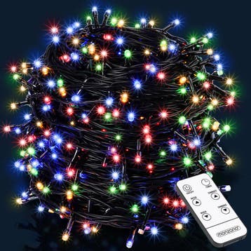 Kerstverlichting Multi Color 14m LED Afstandsbediening, Diversen, Verzenden, Nieuw