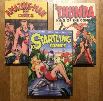 PS Art Books - Space Detective - Amazing Man - Thunda - 3, Boeken, Nieuw