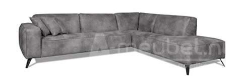 Hoekbank Lent - hoekbanken - Grijs, Huis en Inrichting, Banken | Sofa's en Chaises Longues, 150 cm of meer, Nieuw, 250 tot 300 cm