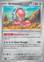 Orthworm 151/193 holo Paldea evolved, Ophalen of Verzenden, Nieuw, Losse kaart, Foil