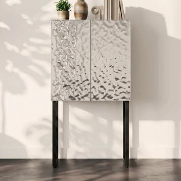 *WOONWINKEL* Kare Design Carino Wandkast Chroomdesign, Huis en Inrichting, Kasten | Wandmeubels, Verzenden, Nieuw