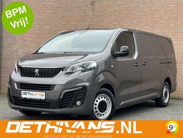 Peugeot Expert 2.0 BlueHDI 145PK L3H1 / 2x Schuifdeur / Carp, Startonderbreker, Gebruikt, Zwart, Leder