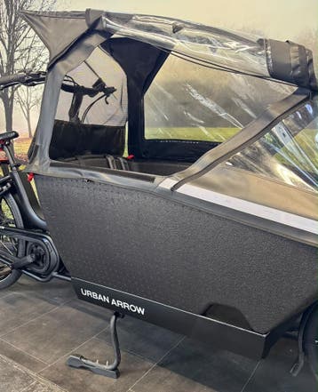 Urban Arrow Elektrische Bakfiets - 500WH - Huif - Compleet, Ophalen of Verzenden, Zo goed als nieuw, 50 km per accu of meer, Overige merken