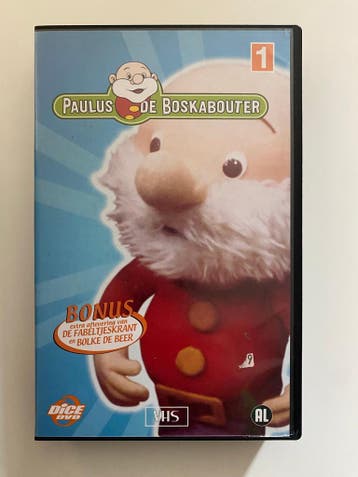 PAULUS DE BOSKABOUTER (VHS), Cd's en Dvd's, Verzenden, Gebruikt