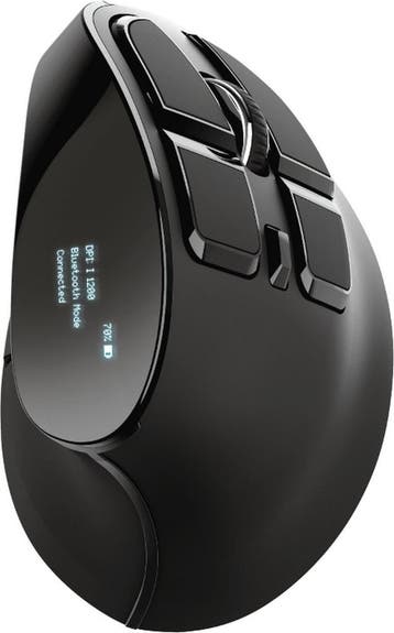 Trust Voxx - Ergonomische Oplaadbare Muis - Zwart, Verzenden, Nieuw