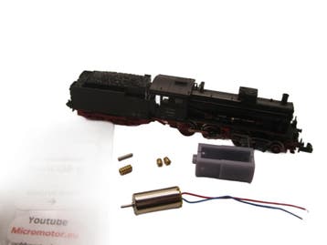 micromotor NM009G motor ombouwset voor Minitrix DB / DRG BR, Overige merken, Gelijkstroom, Verzenden, Overige typen