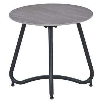 Garden Impressions Fons bijzettafel Ø45xH41 cm – carbon, Verzenden, Nieuw