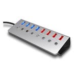 DrPhone XTREME6 USB Hub – 8 Poorten – Aluminium – USB 3.0 Da, Verzenden, Nieuw