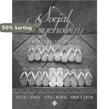 Social Psychology - Douglas Kenrick 9780205165216, Verzenden, Zo goed als nieuw, Douglas Kenrick