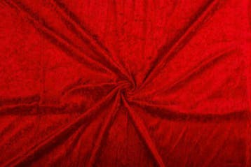 Velours stof rood, Hobby en Vrije tijd, Stoffen en Lappen, 120 cm of meer, Ophalen of Verzenden, Polyester, Rood