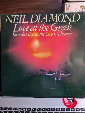 Neil Diamond - Love at The Greek (2lp, live), Ophalen of Verzenden, Gebruikt