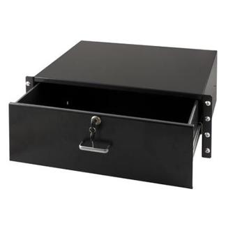 Lade voor Patchkast 19 inch | 4U (Afsluitbaar, Zwart), Computers en Software, Pc- en Netwerkkabels, Nieuw, Verzenden