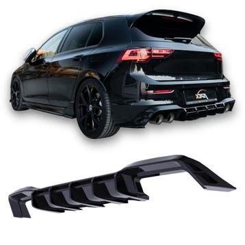 Diffuser geschikt voor Volkswagen Golf Mk8 R | 2020-2024