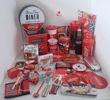 Collectie merkartikelen - Coca Cola Merchandise