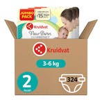 Kruidvat 2 NewBorn Mini Luiers Volumedoos, Verzenden, Nieuw