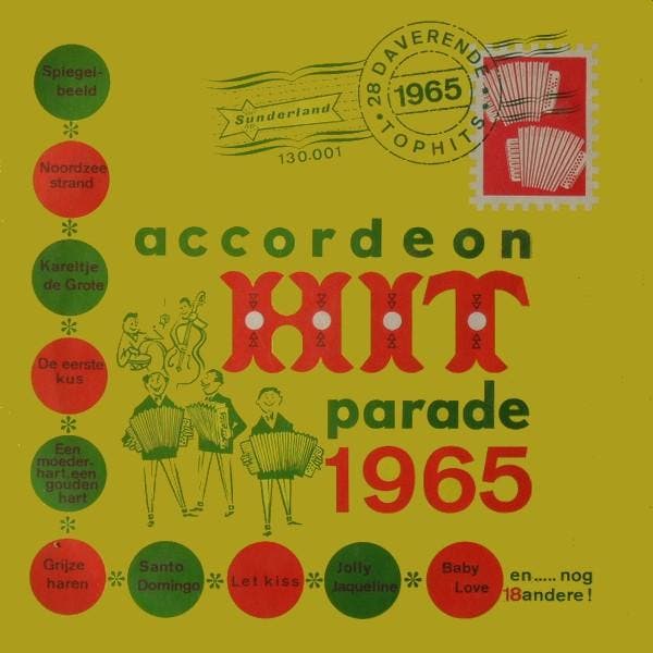 Lp - Accordeon-Hit-Parade-1965, Cd's en Dvd's, Vinyl | Nederlandstalig, Verzenden