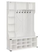 Kledingrek met Kapstok, Schoenenrek en Zitbank – 4-in-1, Verzenden, Nieuw