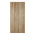 Houten tafelblad - 4cm dik eiken - Boomstam afwerking, Huis en Inrichting, Tafels | Eettafels, Verzenden, Nieuw