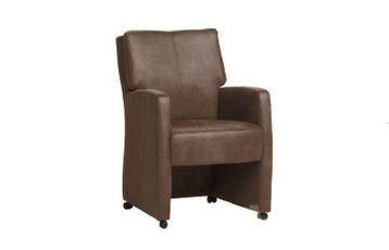 Eetkamerstoel Comfort - eetkamerstoelen - Bruin, Huis en Inrichting, Stoelen, Nieuw, Bruin, Stof