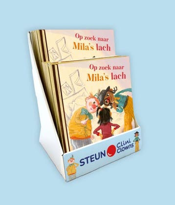 Cliniclowns Display Op Zoek Naar MilaS Lach | Mark Haayema, Ophalen of Verzenden, Nieuw, Mark Haayema