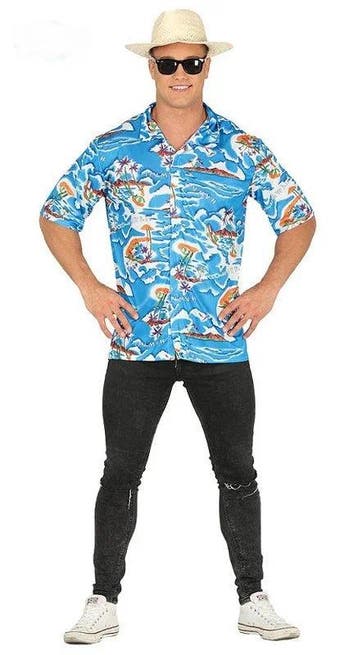 Hawaii Blouse Tourist - M/L, Verzenden, Nieuw