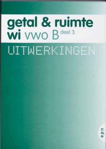 Getal en Ruimte Vwo B Uitwerkingen 3 - L.A. Reichard, Boeken, Verzenden, Gelezen, L.A. Reichard