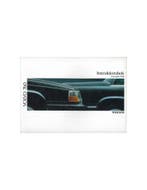 1989 VOLVO 760 INSTRUCTIEBOEKJE ZWEEDS