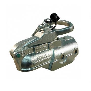 Koppeling KNOTT AV50 3500kg Ø60 inclusief slot, Ophalen of Verzenden, Nieuw