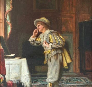 Francis Sydney Muschamp R.B.A. (1851-1929) - A young man