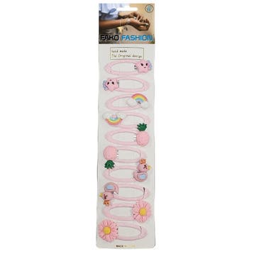 Fako Fashion - 10 Haarspeldjes Op Kaart - Haarclips Voor, Verzenden, Nieuw