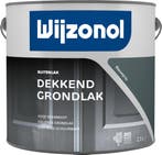 Wijzonol Dekkend Grondlak Blauwgrijs 2,5 liter, Ophalen of Verzenden, Nieuw