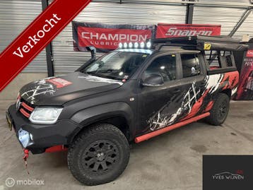 Volkswagen Amarok V6 5p, Offroad 4x4, Overland, camper, Automaat, Gebruikt, Zwart, Leder
