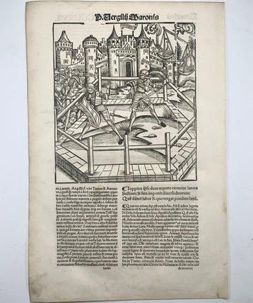 Master of Gruninger Workshop, Virgil - Aeneid - Duel between