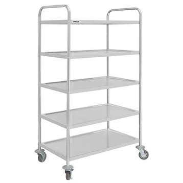 Afruimwagen | 5 niveaus | RVS | 85,5x54x158,1cm, Verzenden, Nieuw in verpakking